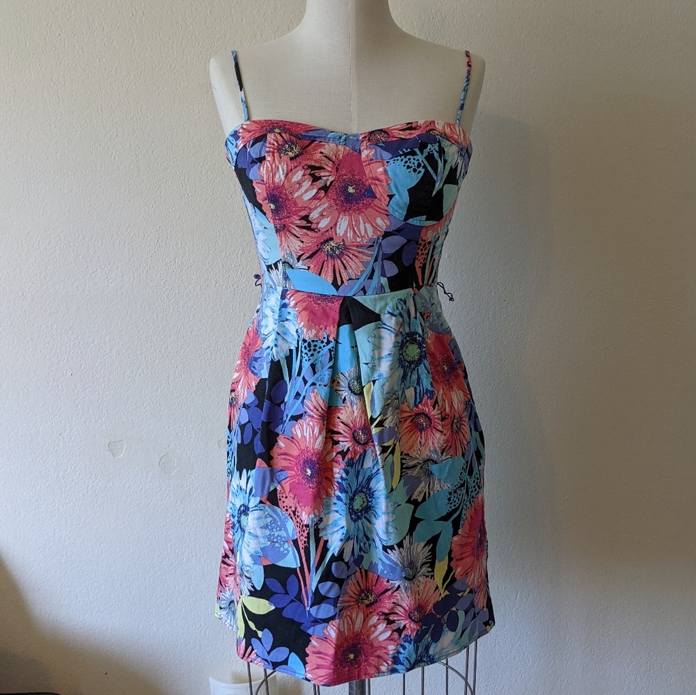 Colorful Floral Dress